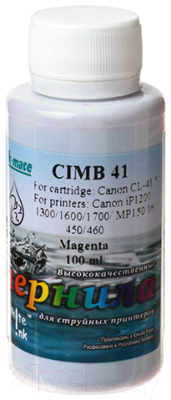 Контейнер с чернилами White Ink L-41/51/52 Magenta (100мл)