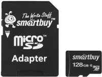 Карта памяти SmartBuy microSDXC Class 10 128GB (SB128GBSDCL10-01) - 