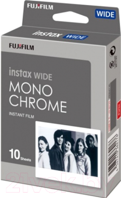 Фотопленка Fujifilm Instax Wide Monochrome (10шт)