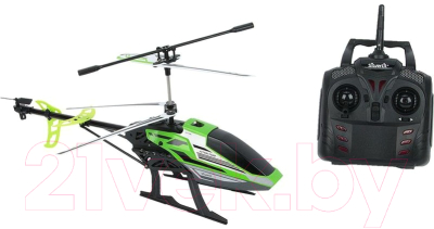 Радиоуправляемая игрушка Silverlit Вертолет 3-х канальный 84750 (зеленый)