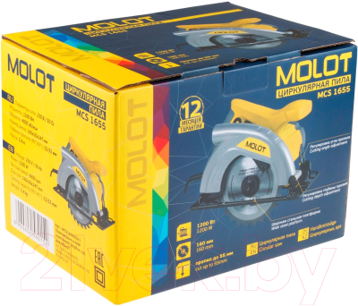 Дисковая пила Molot MCS 1655 (MCS16550021)