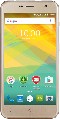 Изображение товара Смартфон Prestigio Muze B7 / PSP7511DUOGOLD (золото)