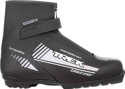 Ботинки для беговых лыж TREK Blazzer Control NNN (черный/серый, р-р 42)