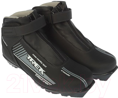 Ботинки для беговых лыж TREK Blazzer Control NNN (черный/серый р-р 43)