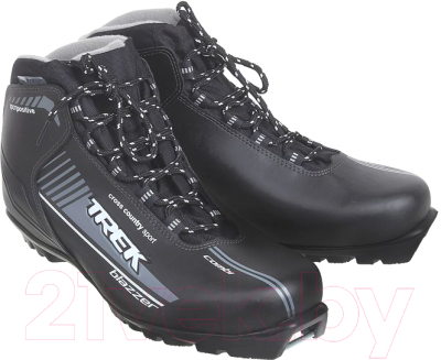 Ботинки для беговых лыж TREK Blazzer NNN (черный/серый, р-р 38)