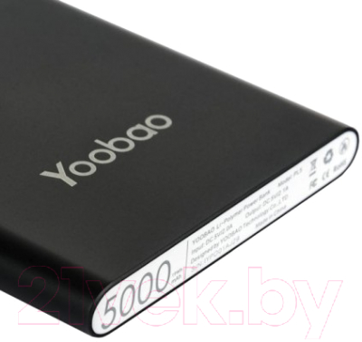 Портативное зарядное устройство Yoobao PL5 (5000 мАч, черный)