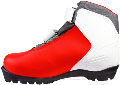 Ботинки для беговых лыж TREK Snowrock NNN (красный/черный, р-р 31)