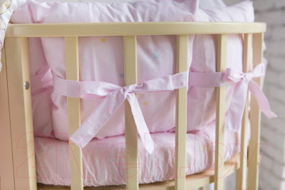 Комплект постельный для малышей Баю-Бай Мечта К51-М1 (розовый)