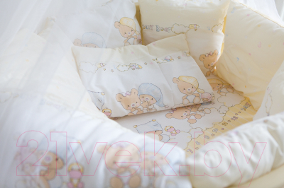 Комплект постельный для малышей Баю-Бай Мечта / К51-М2 (бежевый)