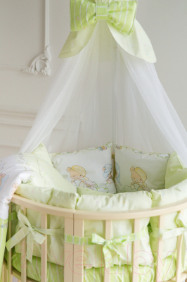 Комплект постельный для малышей Баю-Бай Мечта / 51-М3 (зеленый)
