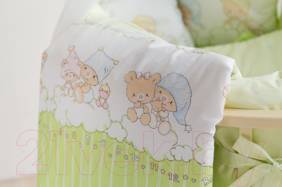 Комплект постельный для малышей Баю-Бай Мечта / 51-М3 (зеленый)