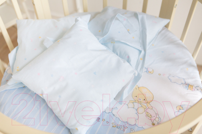 Комплект постельный для малышей Баю-Бай Мечта / К51-М4 (голубой)