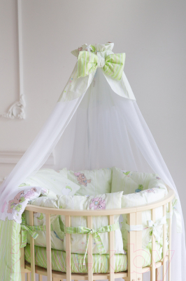 Комплект постельный для малышей Баю-Бай Забава / К51-З3 (зеленый)