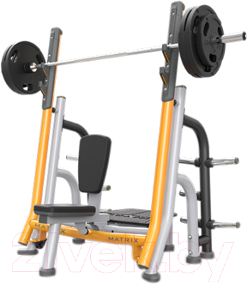 

Скамья для жима штанги Matrix Fitness, Magnum A645-03 Platform