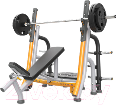 

Скамья для жима штанги Matrix Fitness, Magnum A679-03 Platform