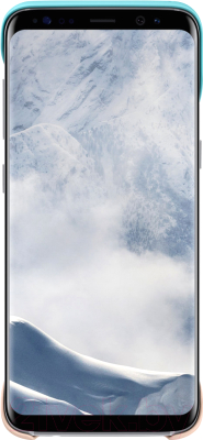 Чехол-накладка Samsung 2Piece Cover для S8 / EF-MG950CMEGRU (мятный/коричневый)