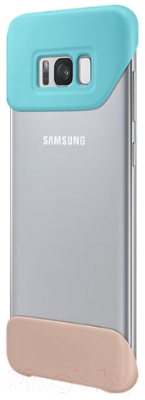Чехол-накладка Samsung 2Piece Cover для S8+ / EF-MG955CMEGRU (мятный/коричневый)