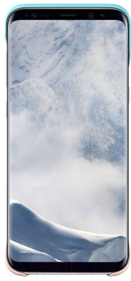 Чехол-накладка Samsung 2Piece Cover для S8+ / EF-MG955CMEGRU (мятный/коричневый)