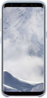 Чехол-накладка Samsung Alcantara Cover для S8+ / EF-XG955AMEGRU (мятный)