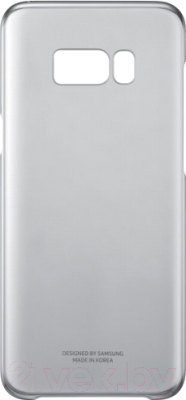 Чехол-накладка Samsung Clear Cover для S8+ / EF-QG955CBEGRU (черный)