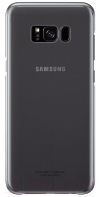 Чехол-накладка Samsung Clear Cover для S8+ / EF-QG955CBEGRU (черный)