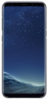 Чехол-накладка Samsung Clear Cover для S8+ / EF-QG955CBEGRU (черный)