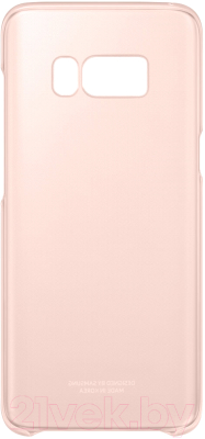 Чехол-накладка Samsung Clear Cover для S8 / EF-QG950CPEGRU (розовый)