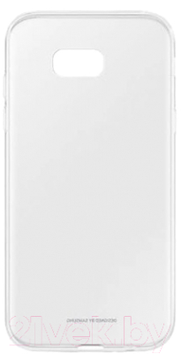 Чехол-накладка Samsung Clear Cover для A3 (2017) / EF-QA320TTEGRU (прозрачный)