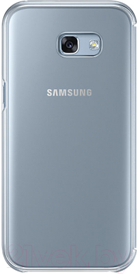 Чехол-книжка Samsung Clear View Cover для A5 (2017) / EF-ZA520CLEGRU (голубой)