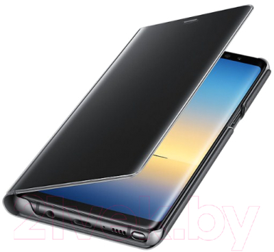 Чехол-книжка Samsung Clear View Standing Cover для Note8 / EF-ZN950CBEGRU (черный)