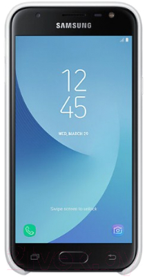 Чехол-накладка Samsung Dual Layer Cover для J3 (2017) / EF-PJ330CWEGRU (белый)