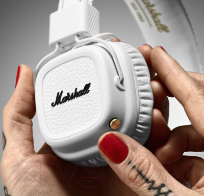 Беспроводные наушники Marshall Major II Bluetooth (белый)