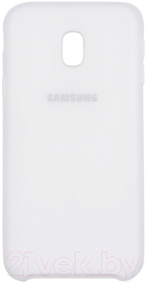 Чехол-накладка Samsung Dual Layer Cover для J5 (2017) / EF-PJ530CWEGRU (белый)