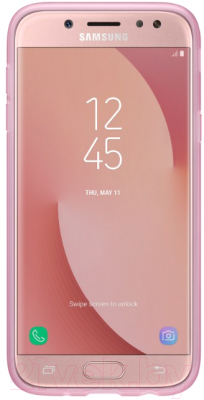 Чехол-накладка Samsung Jelly Cover для J3 (2017) / EF-AJ330TPEGRU (розовый)