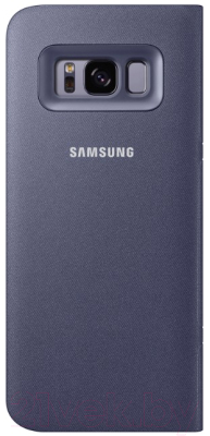 Чехол-книжка Samsung LED View Cover для S8+ / EF-NG955PVEGRU (фиолетовый)