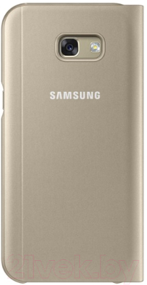 Чехол-книжка Samsung S View Standing Cover для A5 (2017) / EF-CA520PFEGRU (золото)