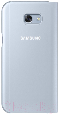 Чехол-книжка Samsung S View Standing Cover для A5 (2017) / EF-CA520PLEGRU (голубой)