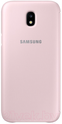 Чехол-книжка Samsung Wallet Cover для J5 (2017) / EF-WJ530CPEGRU (розовый)