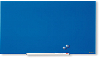 Магнитно-маркерная доска NOBO Diamond Glass Blue 1905188 (55.9x99.3) - 