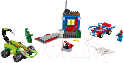 Конструктор Lego Juniors Решающий бой Человека-паука против Скорпиона 10754
