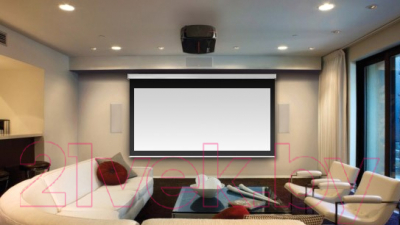 Проекционный экран Ligra Video Ele Soft Matt White 068543 (400x300)