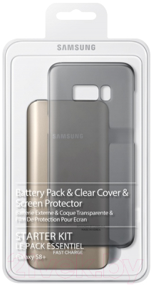 Набор аксессуаров для смартфона Samsung Starter Kit для S8+ / EB-WG95EBBRGRU
