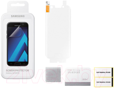 Защитная пленка для телефона Samsung ET-FA320CTEGRU (для Galaxy A3)