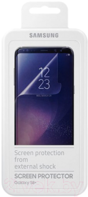 Защитная пленка для телефона Samsung ET-FG955CTEGRU (для Galaxy S8+)
