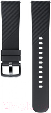 Ремешок для умных часов Samsung Gear Sport / ET-YSN60MBEGRU (черный)