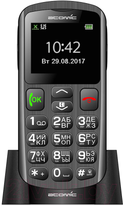 Мобильный телефон Atomic G2001 (черный)