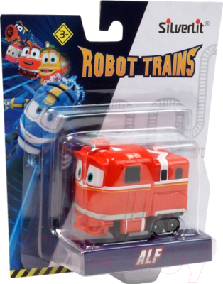 Элемент железной дороги Silverlit Robot Trains Паровозик Альф / 80156 (в блистере)