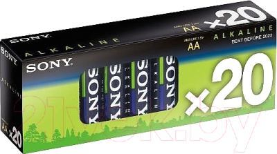 Комплект батареек Sony AM3-M20X (20шт)