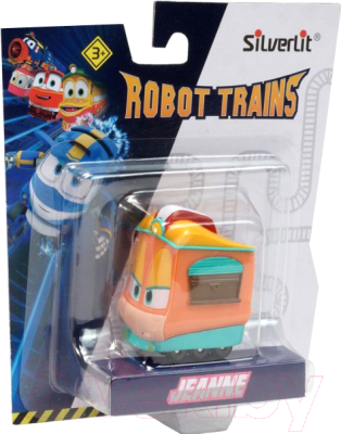 Элемент железной дороги Silverlit Robot Trains Паровозик Джин / 80161 (в блистере)