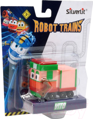 Элемент железной дороги Silverlit Robot Trains Паровозик Вито / 80162 (в блистере)